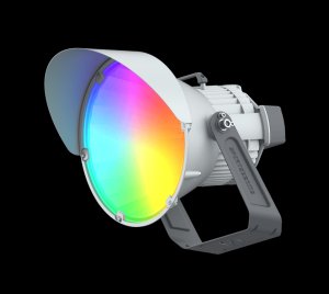 1000W  RGB and Tunable White LED Stadium Light with DMX Control for Dynamic Stage, Sports, and Live Broadcast Environments