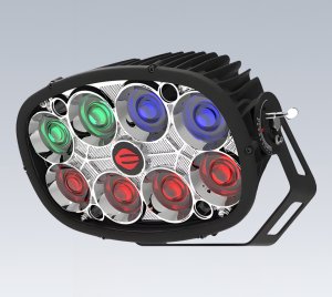 RGB LED Stadium Lights for Broadcast-Standard Sports Arenas, Soccer Fields, Athletic Facilities, and Multi-Event Venues