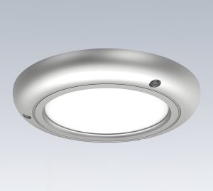 6-Inch Round Vandal Resistant Recessed LED Downlight with 0-10V, DALI, DMX, and Digital Dimming Control