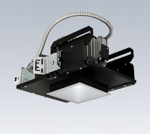 6-Inch Square LED Downlight with Multiple Dimming Protocols Including 0–10V, DALI, and DMX for Networked Lighting Systems