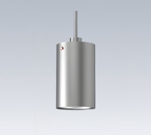 Pendant Stem Mount Cylinder Downlight with Multiple Control Protocols and Broad Dimming Range