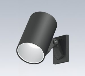 6-Inch Round Adjustable Wall Mount Cylinder Light with DALI, DMX, and 0–10V Dimming for Intelligent Control Networks