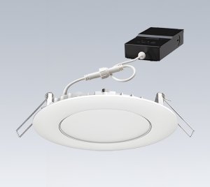 Smart Tunable White Slim LED Downlight with Bluetooth and Zigbee Connectivity for Voice Commands through Alexa and Google Assistant Apps