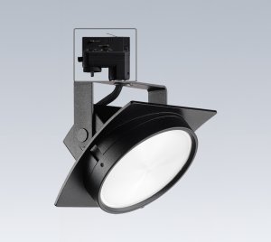 Reverse Phase Dimmable LED Track Fixture with TEK Adapter and Class 2 Solid-State Electronic Driver Assembly