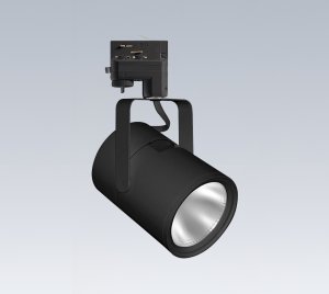 Multi-Circuit LED Track Light with Integral Driver, High Lumen Output, and Quiet Reverse-Phase Dimming