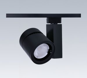 Adjustable Beam LED Track Light with Factory-Assembled Adapters for TEK, GTYPE, HTYPE, LTYPE and Other Common Commercial Track Systems