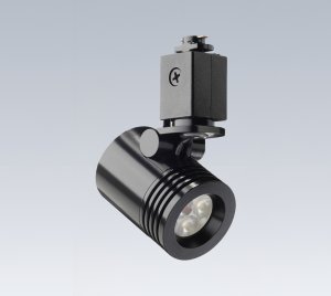 Mini-Cylinder High CRI LED Track Spotlight for Accent Lighting and Display Highlighting