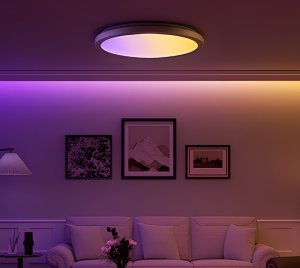 Yeelight Jupiter Smart Ceiling Light with RGB and Tunable White Control for Dynamic Home Atmospheres