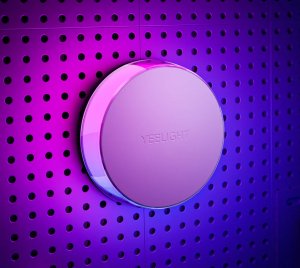 Yeelight Smart Magnetic RGB Motion Sensor Night Light with Gentle Bedroom Pathway Guidance and Evening Ambience