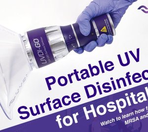 Portable UV-C Disinfection Light for Safe, Chemical-Free Surface Hygiene in Clinics, ICUs, and Surgical Preparation Rooms