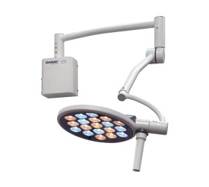 Wall-Mount Minor Surgical Light with Shadow-Reducing LED Array and Broad Field Coverage for Detailed Clinical Assessments