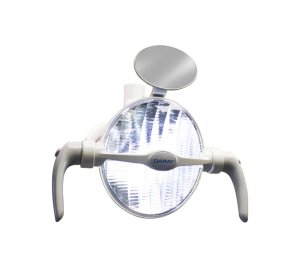 Dental Operatory Light with Dual Touch-Free Control and Parabolic Reflector for Consistent Shadow Reduction