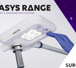 Medical Examination Light for Accurate Tissue Color Assessment with Motion-Based Sterile Adjustment and Automatic Activation Safeguards