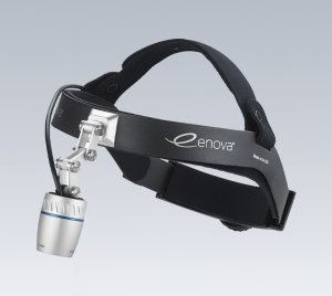 Cool White LED Surgical Headlight with Rechargeable Battery and Flexible Pivot Bracket
