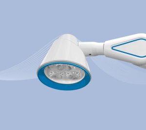 Medical Exam Light with Capacitive Touch Control and Table Clamp, Wall Mount, Rail Clamp, Mobile Stand, and Battery Group Options