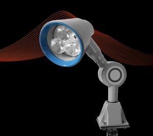 Heavy-Duty LED Industrial Desk Lamp for Mechanical, Metalworking, and CNC Tasks