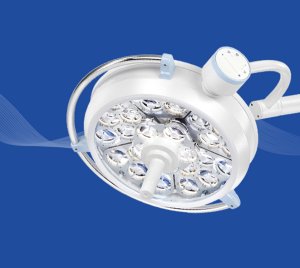 Operating Theatre Light for Cardiac and Neurosurgical Applications with Broad Three-Dimensional Radiance Across Fields