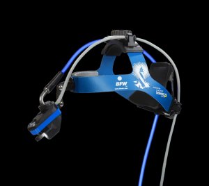 Fiber Optic Coaxial Surgical Headlight with Digital Zoom for Plastic, Thoracic, Vascular, Pediatric and Dental Procedures