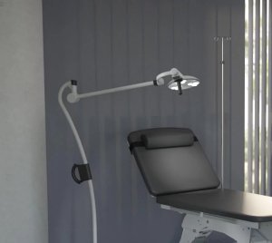 Dimmable LED Examination Light with Shadow-Free Optical Performance for Treatment and Procedure Rooms