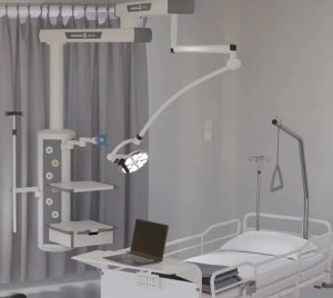 Minor Procedure Light with High Red and Skin Color Rendering for Treatment Rooms and Outpatient Clinics