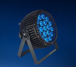 RGBW LED PAR Can Light with 32-Bit Dimming and Wireless DMX for Festival and Concert Stage Applications