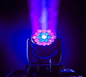 Outdoor RGBW LED Moving Wash Light with Motorized Zoom for Stage and Architectural Lighting