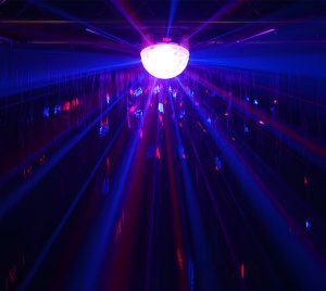 RGBW Snowball DMX Effect Light with Color Presets, Standalone Color Mixing, and Speed Control Functions