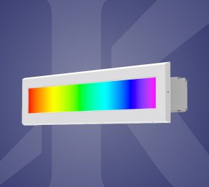 Vandal- and Ligature-Resistant RGBW Behavioral Wall Light for Secure Linear Wall Slot Applications