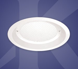 Recessed Psychiatric Adjustable 8″ LED Exam Light with Ligature-Resistant Flare Trim and 0-10V CCR Dimming