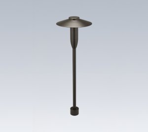LED Border Light with Low Voltage Magnetic Dimming for Pathway and Landscape Bed Applications