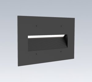 6-Inch Long Aperture Exterior Step and Pathway LED Light with 0-10V Dimming for Wet Locations