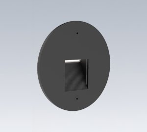 Round Faceplate LED Step Light for Residential and Commercial Outdoor Pathways
