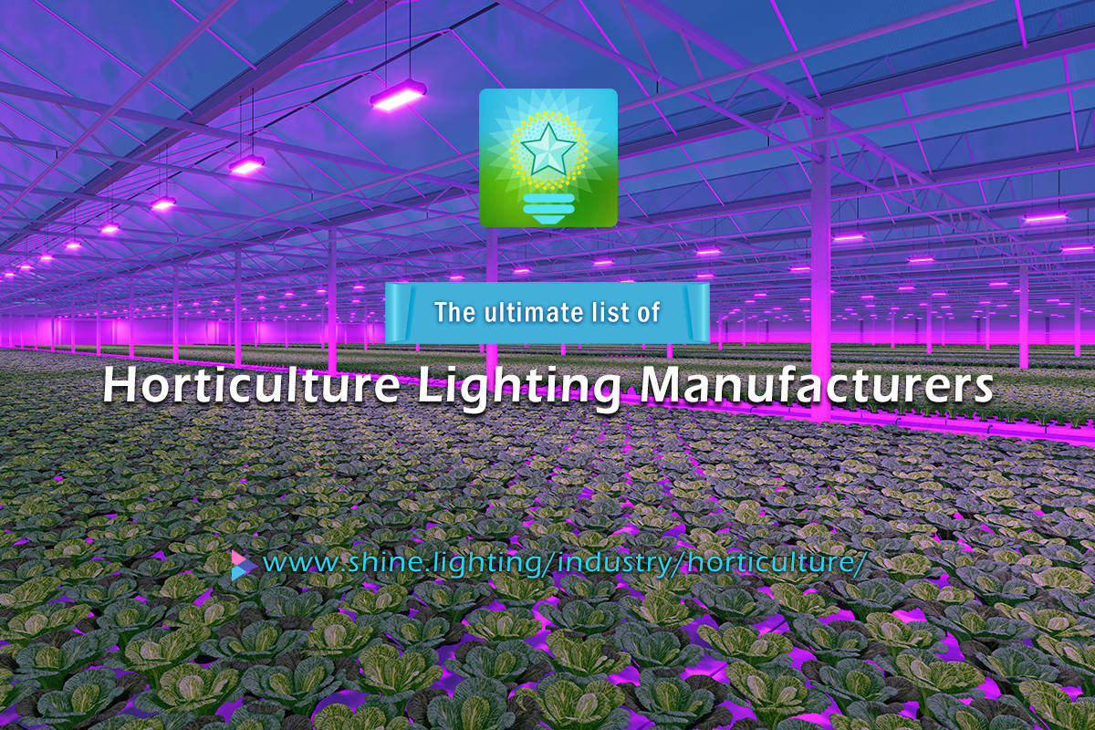 Horticulture Lighting Manufacturers