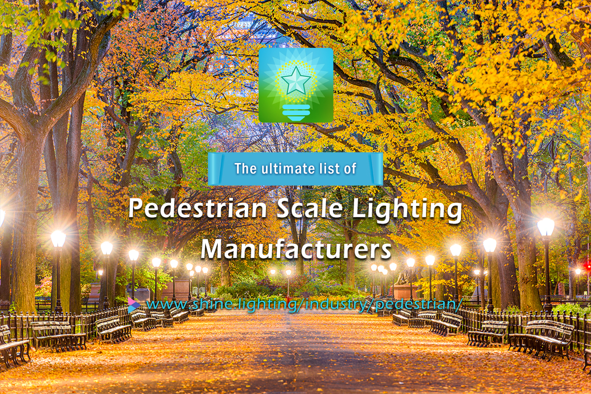 Pedestrian Scale Lighting