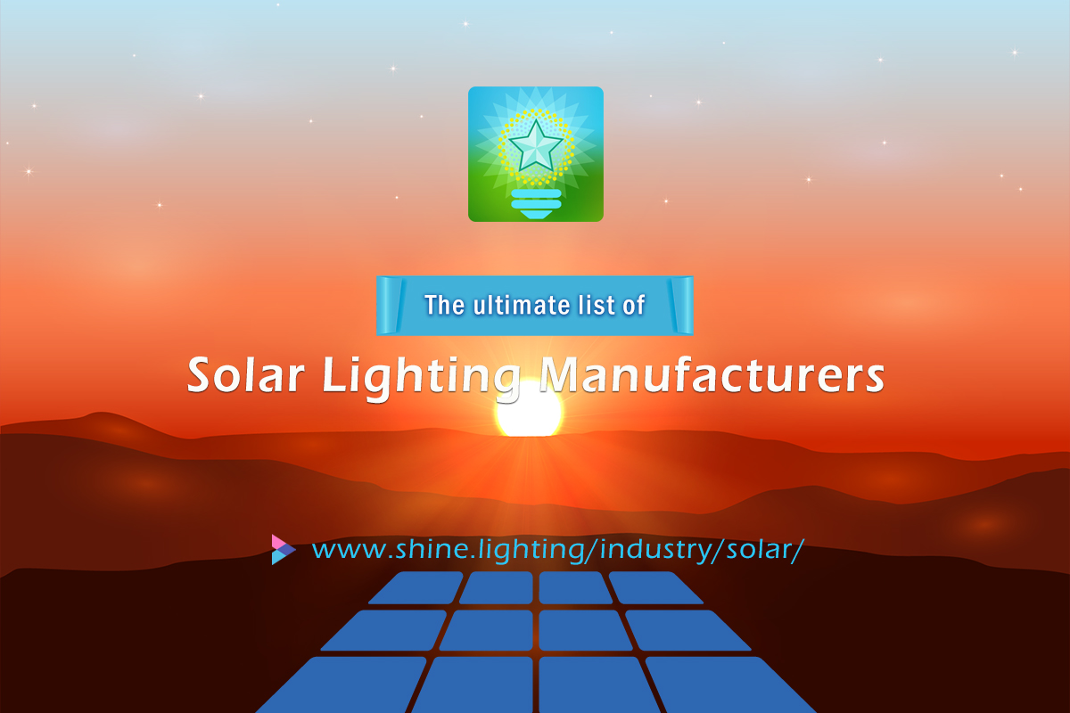 Outdoor Solar Light Manufacturers 