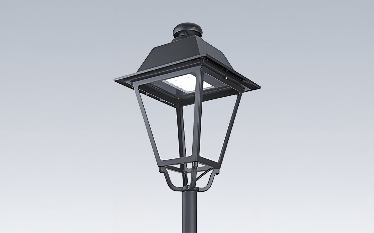 19th Century Style LED Post-Top Light for Historic Streets, Conservation Areas, Footpaths, and Cycle Routes