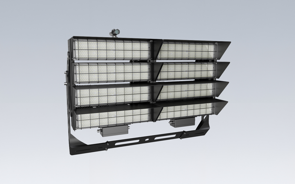 2000W–3600W Ultra-High Power LED Flood Light for Large Sports Venues and Expansive Outdoor Areas