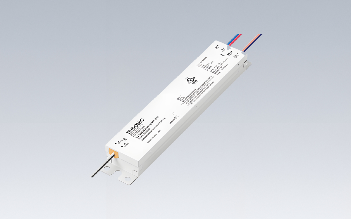 24V Constant Voltage LED Power Supply with Class 2 Rating and UL Listing for Indoor Installations