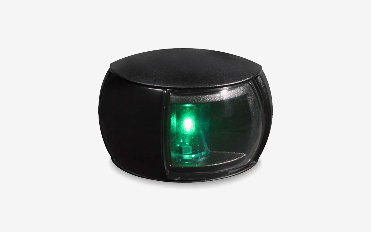 2NM Starboard Navigation Light for Recreational and Commercial Vessels
