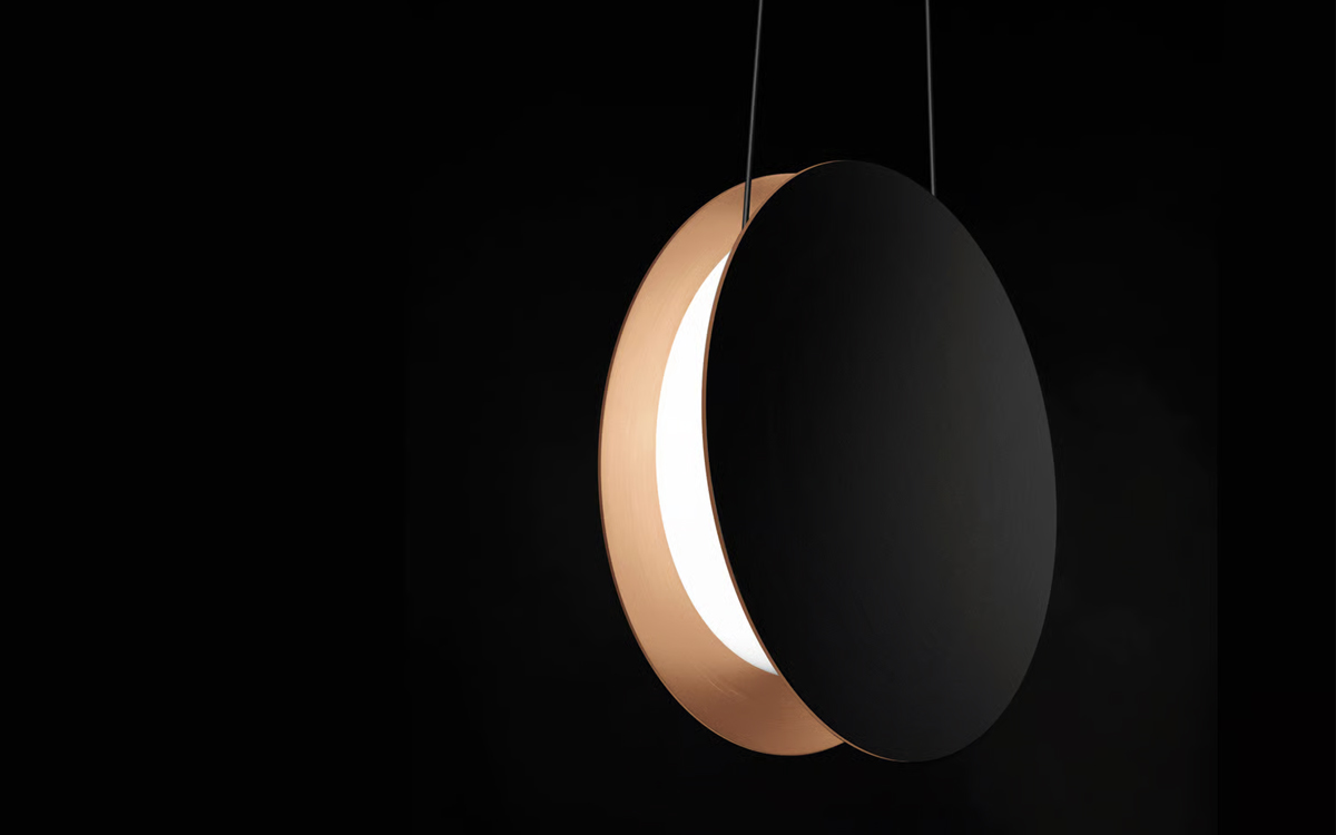 360-Degree Radial Emission Pendant Lights with Dual-Sided Shielding for Precise Lighting Control