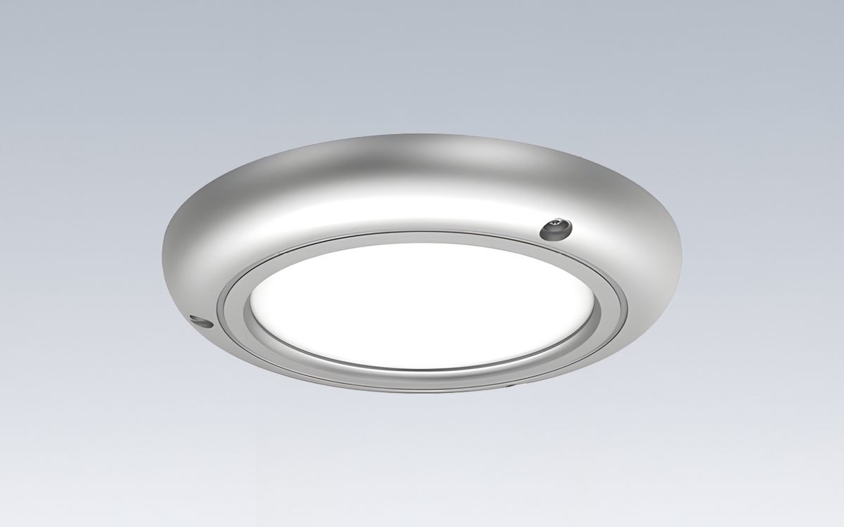 6-Inch Round Vandal Resistant Recessed LED Downlight with 0-10V, DALI, DMX, and Digital Dimming Control