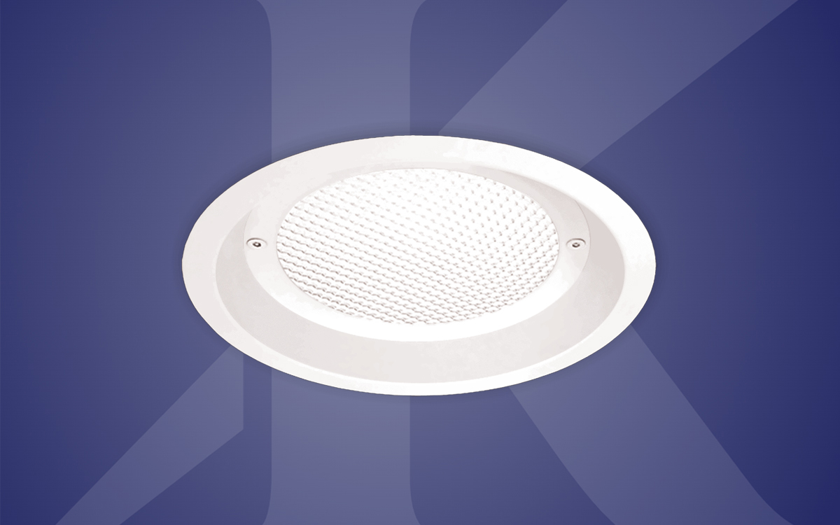 7" Vandal-Resistant LED Downlight with 0-10V, DALI, DMX, and Lutron Athena Controls