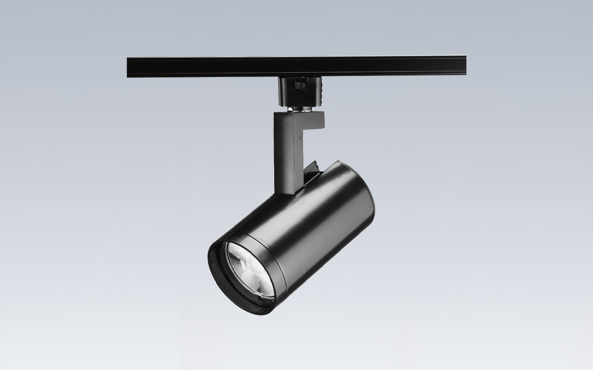 Adjustable Beam LED Track Lighting Head with Dimming Controls for Forward Phase, Reverse Phase, and Electronic Low Voltage Systems