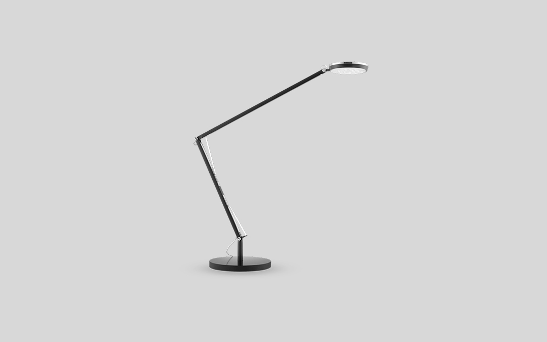 Adjustable Desk Lamp with High CRI 3000K LED, Stepless Touch Dimmer, Presence Sensor