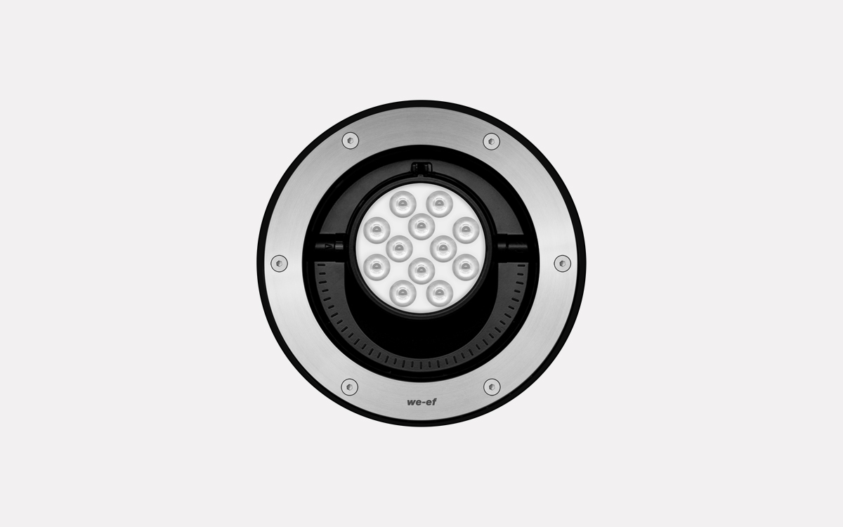 Adjustable Gimbal Inground LED Light with Tunable White Color Management
