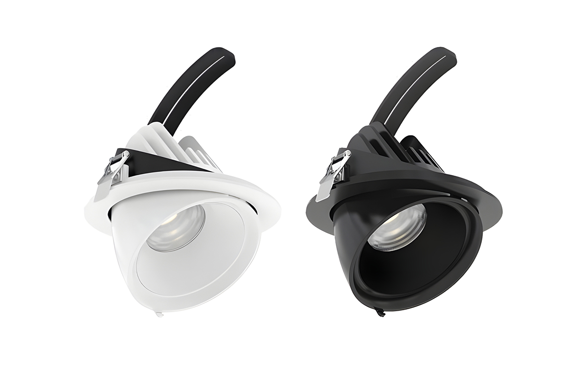 Adjustable LED Downlight with Up to 98 CRI and Smart Control (DALI, DMX, Casambi)