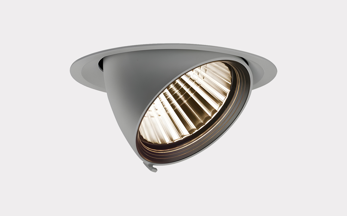 Adjustable Recessed LED Spotlight with Tunable White and Wireless Smart Lighting Control