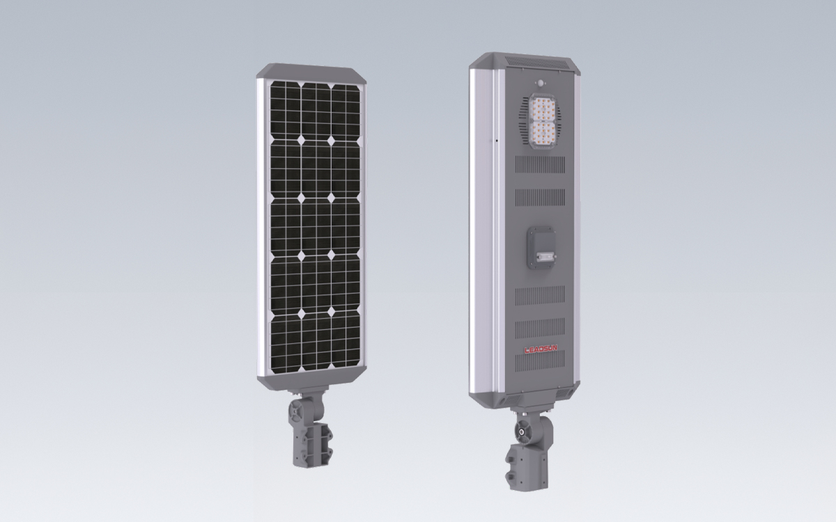 All-in-One Off-Grid Solar Street Light for Rural Roads, Parking Lots, and Pathway Installations