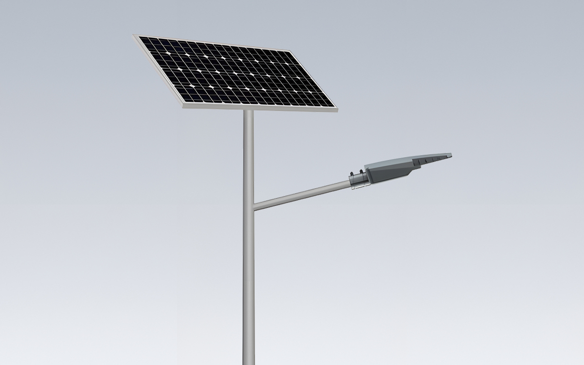 All-in-Two Solar Street Light with Intelligent Charge Management and Long-Life Lithium Battery Technology