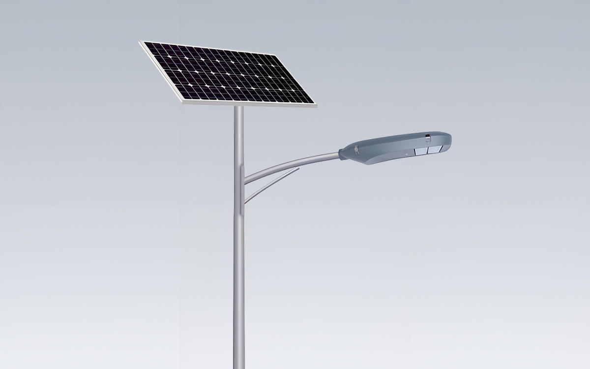 All-in-Two Solar Street Light with Smart Battery Controller and Long Battery Cycle for Rural and Urban Roadway Installations
